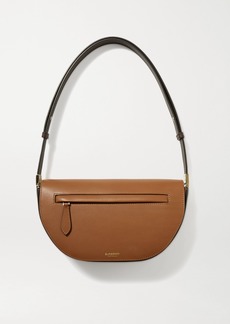 Burberry Olympia Small Two-tone Leather Shoulder Bag