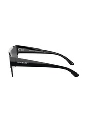 Burberry oversize-frame logo-print sunglasses
