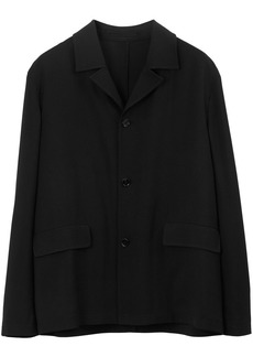 Burberry oversize tailored wool jacket