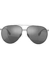 Burberry oversized aviator sunglasses