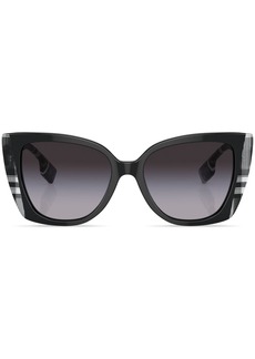 Burberry oversized check-print sunglasses