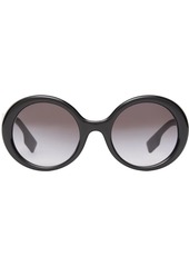 Burberry oversized round-frame sunglasses