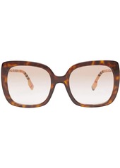 Burberry oversized square frame sunglasses