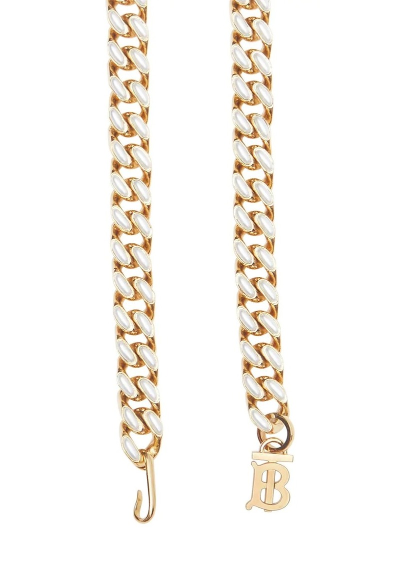 Burberry pearl detail chain belt | Belts