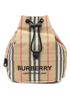 Burberry Phoebe Check drawstring pouch