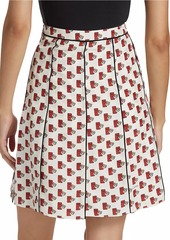 Burberry Postbox Print Miniskirt