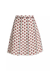 Burberry Postbox Print Miniskirt