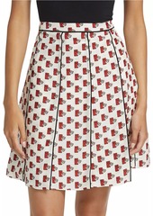 Burberry Postbox Print Miniskirt