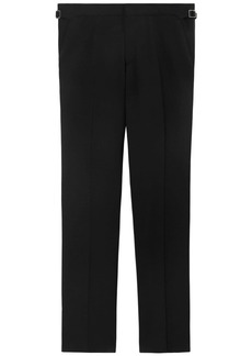 Burberry pressed-crease tailored trousers