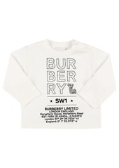 Burberry Printed Cotton Jersey T-shirt