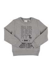 Burberry Printed Cotton Sweatshirt