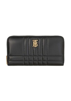 Burberry quilted leather Lola zip-around wallet