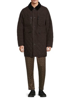 Burberry Quilted Wool Coat