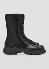 Burberry Ranger Leather Lace-Up Boots