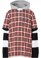 Burberry reconstructed rugby shirt