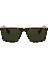 Burberry rectangular frame sunglasses