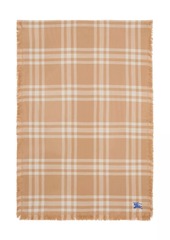 Burberry Reversible Check Wool-Silk Scarf