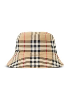Burberry check-print reversible bucket hat