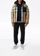 Burberry reversible check puffer jacket