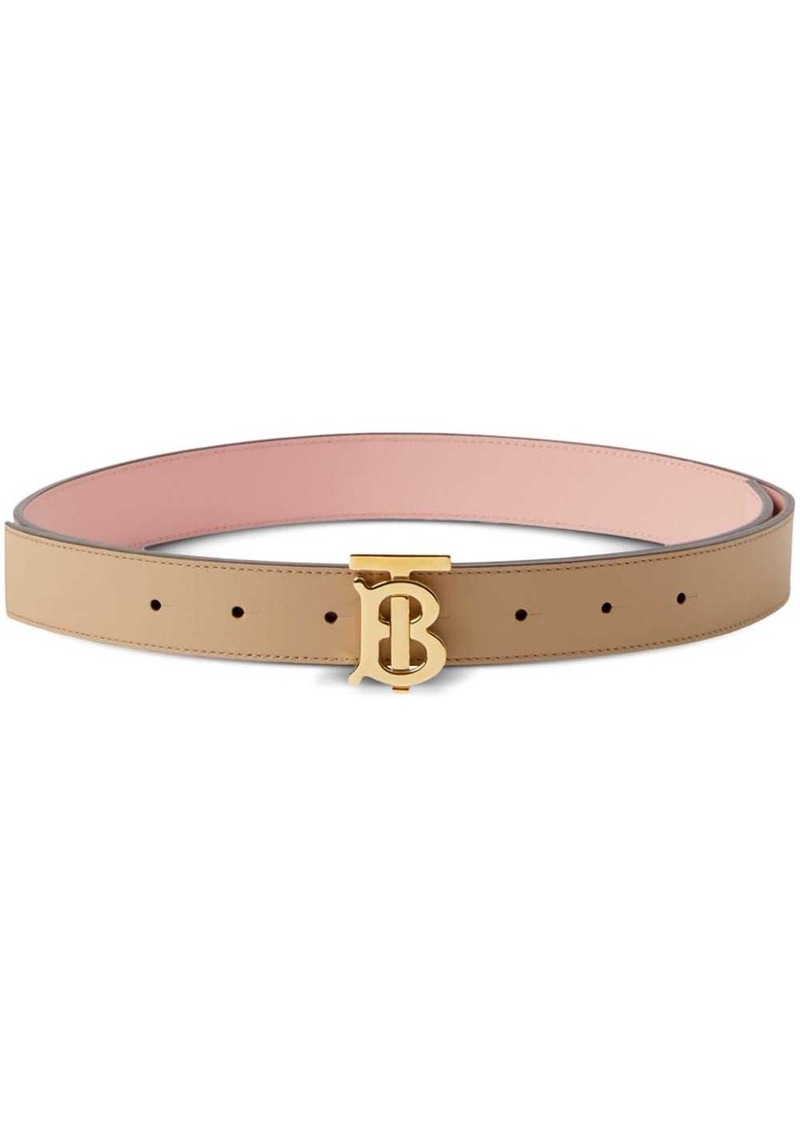 Burberry reversible logo-buckle belt