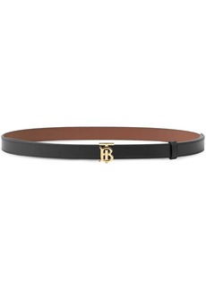 Burberry reversible logo-buckle leather belt
