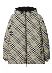 Burberry Reversible Nylon Down Puffer Jacket