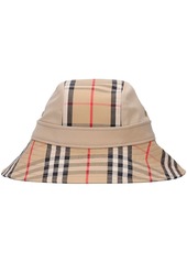 Burberry Reversible Vintage Check Cotton Hat