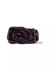 Burberry Rose Leather Chain Clutch