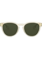 Burberry Round Frame tinted sunglasses