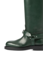 Burberry Saddle knee-high leather boots