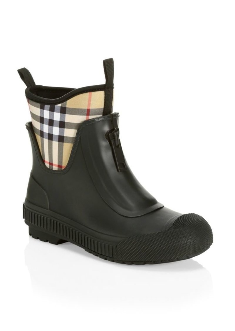 rain boots burberry