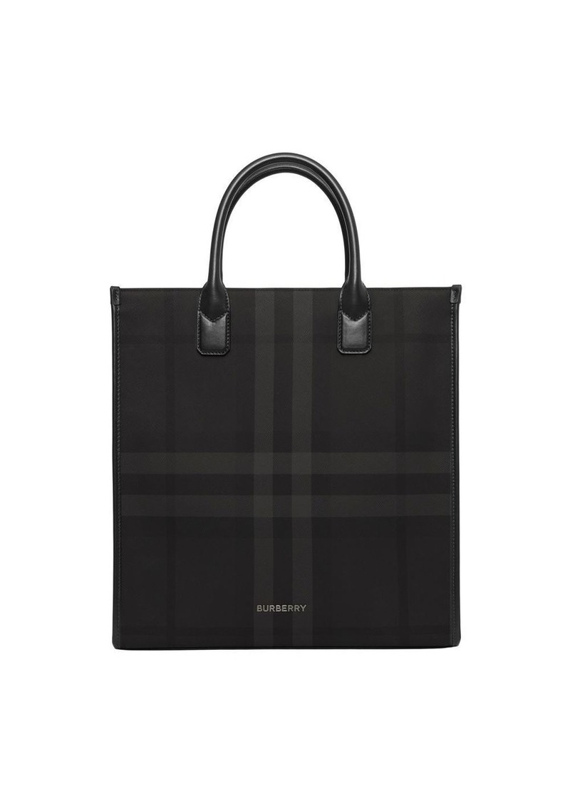 Burberry signature check tote bag