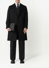 Burberry single-breasted wool coat