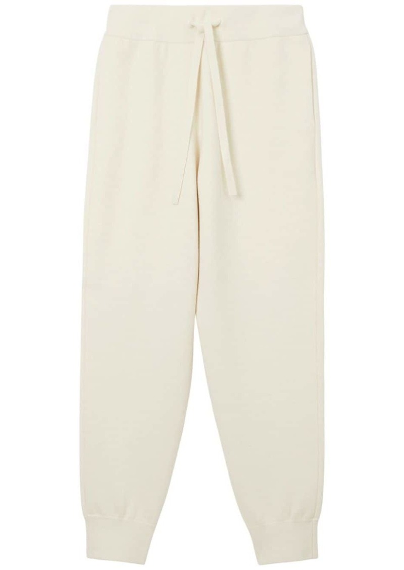 Burberry slip-on drawstring track pants