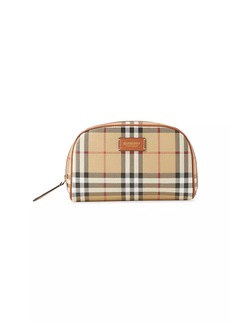 Burberry Small Check Cosmetic Bag