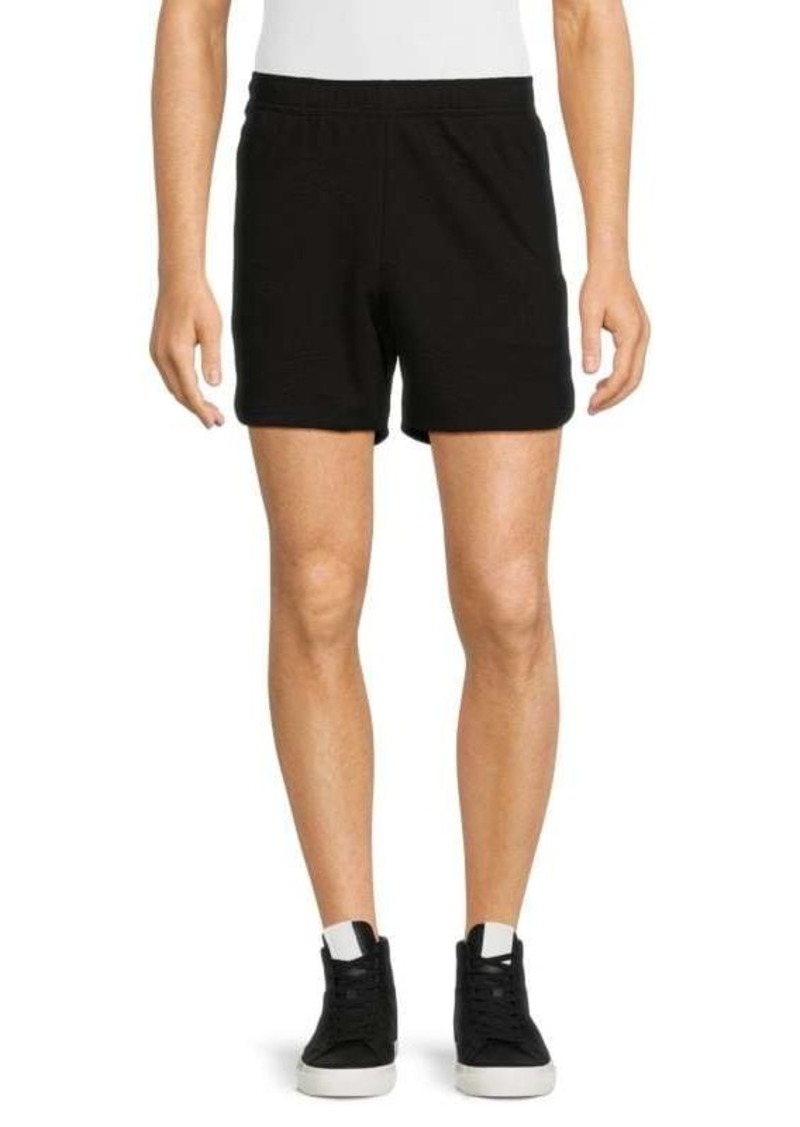 Burberry Solid Flat Front Shorts