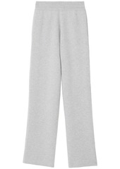 Burberry straight-leg cashmere-blend trousers