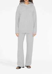 Burberry straight-leg cashmere-blend trousers