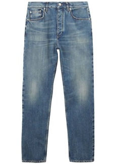 Burberry straight-leg washed denim trousers