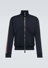 Burberry Stripe zip-up jacket