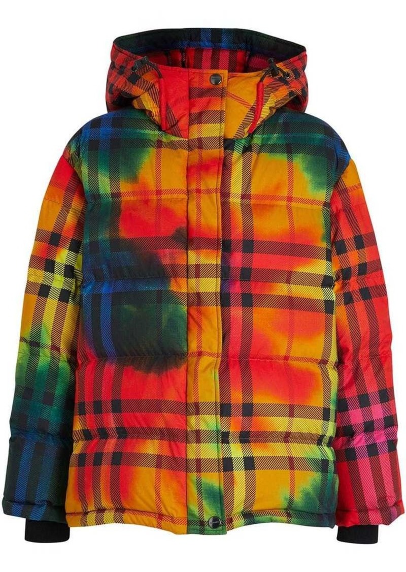 burberry tie dye puffer