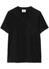 Burberry tonal embroidered-logo T-shirt