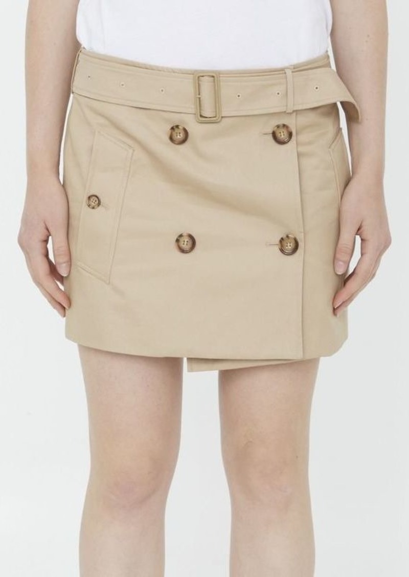 Burberry Trench miniskirt