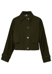 Burberry TROPICAL GABARDINE PERSIMMON JACKET