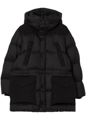 Burberry two-pocket puffer coat