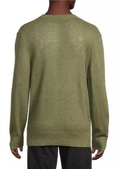 Burberry V-Neck Wool Sweater