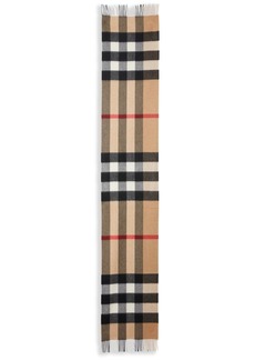 Burberry vintage check cashmere scarf