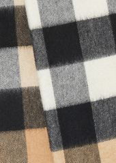 Burberry vintage check cashmere scarf