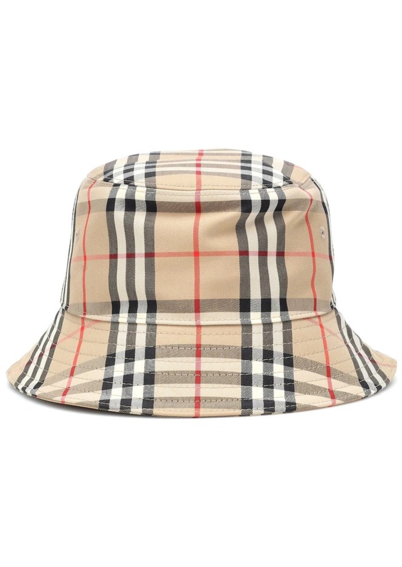 Burberry Vintage Check cotton bucket hat