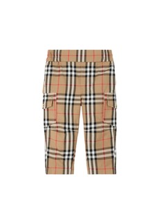 Burberry Vintage Check cotton cargo trousers
